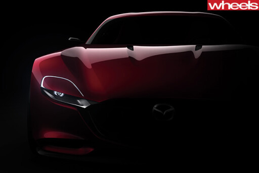 Mazda -RX-vision -concept -front -fascia