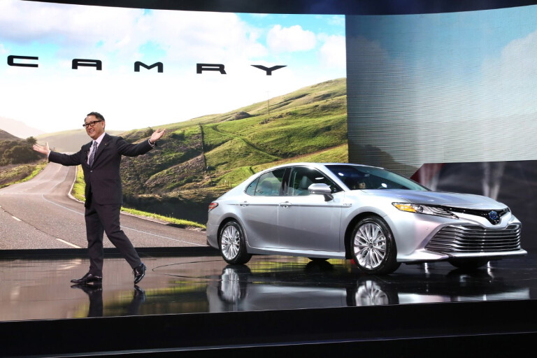 Toyota Camry at Detroit Motor Show