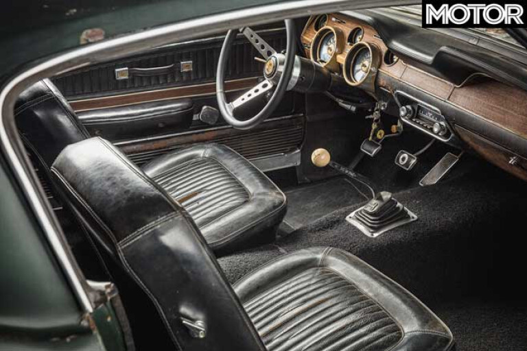 1968 Bullitt Mustang GT Hero Car Interior Jpg