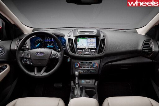 2017-Ford -Escape -interior -dashboard