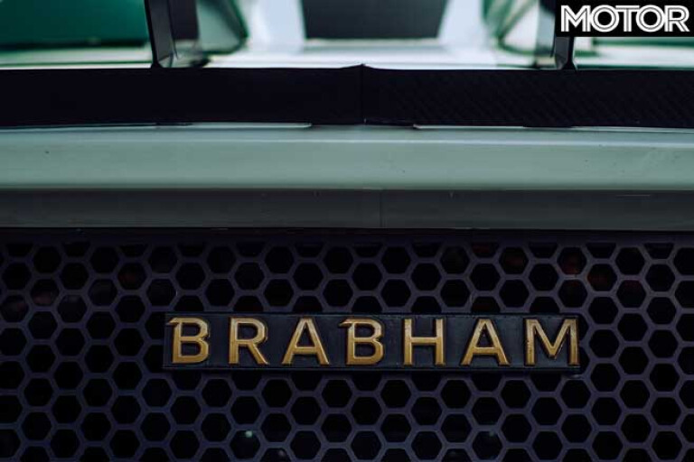 2019 Brabham BT62 badge