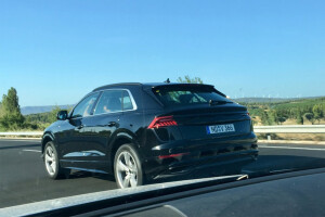 Audi Q8 spied with virtually no disguise