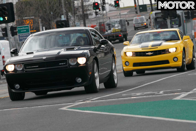 2011 Chevrolet Camaro vs Dodge Challenger comparison review