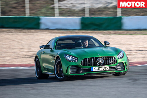 Mercedes-AMG GT R driving