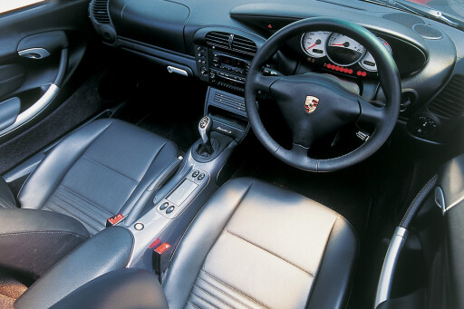 2003 Porsche Boxter S interior