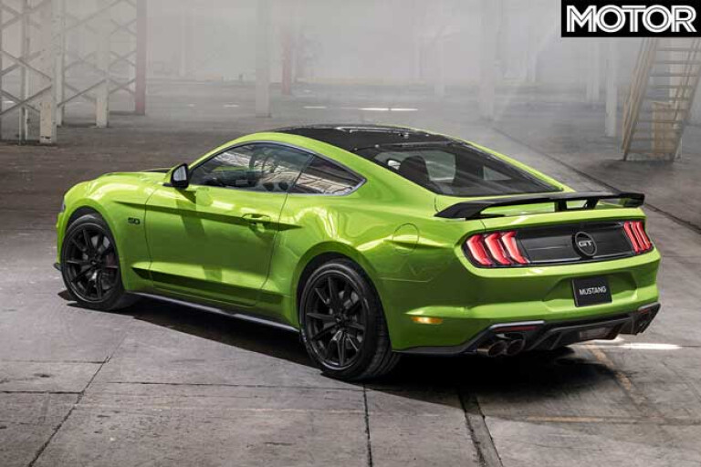 2020 Ford Mustang update rear