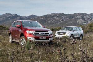 Ford Everest Trend vs Toyota Prado GX review