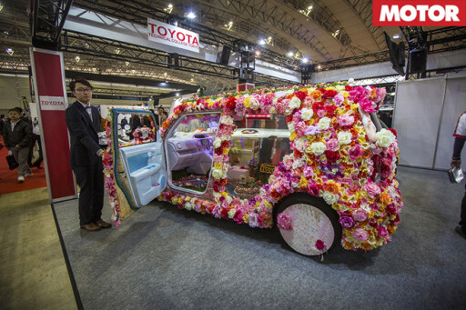 Toyota Technical Centre Flower Van