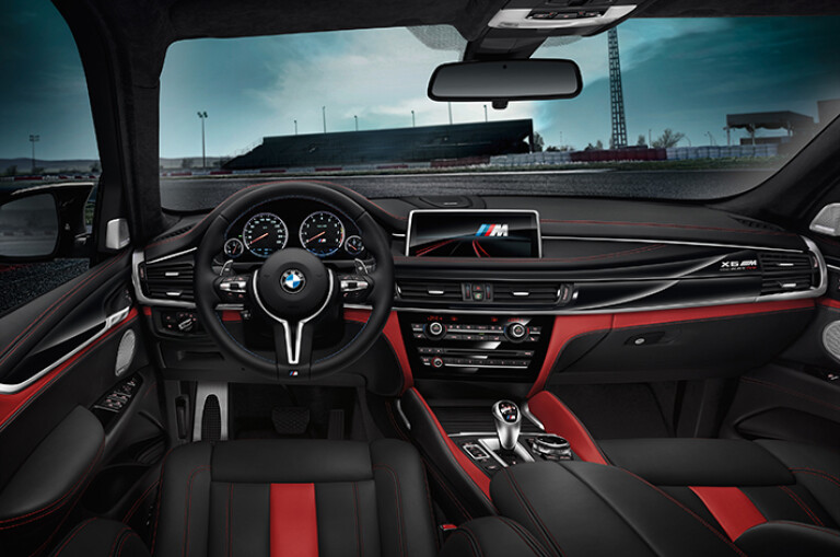 BMW black fire edition interior