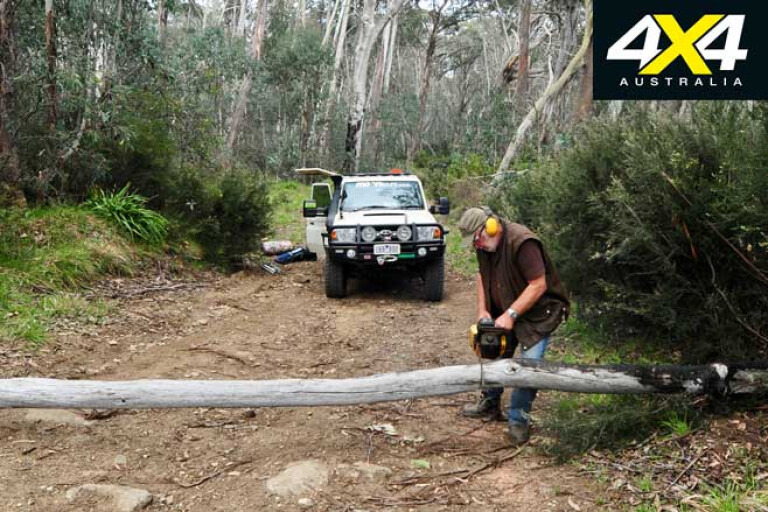 Victorian High Country Track Clearing Jpg