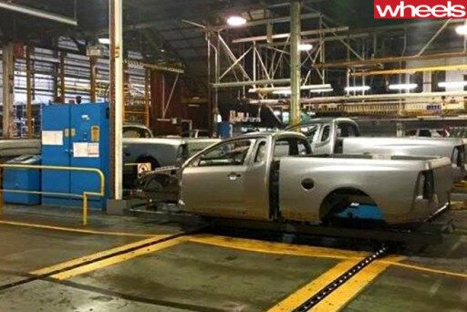 Ford -Australia -ute -factory