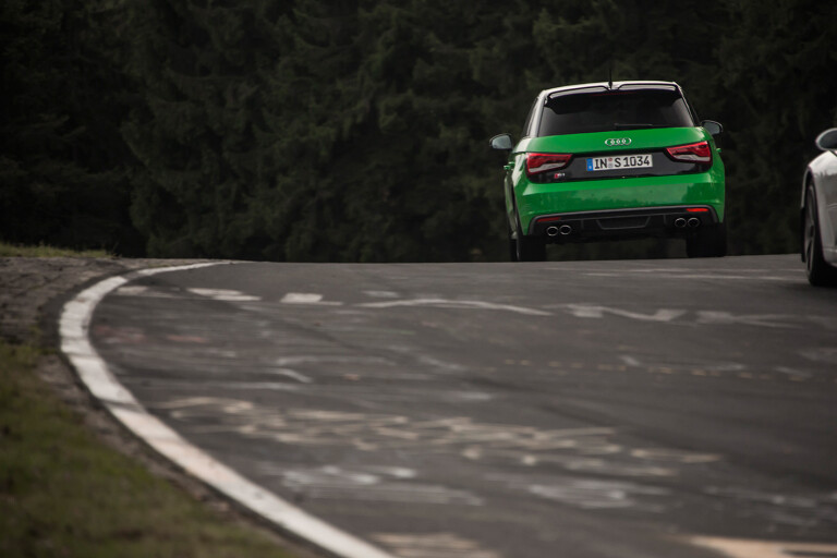 Audi S1 at the Nurburgring