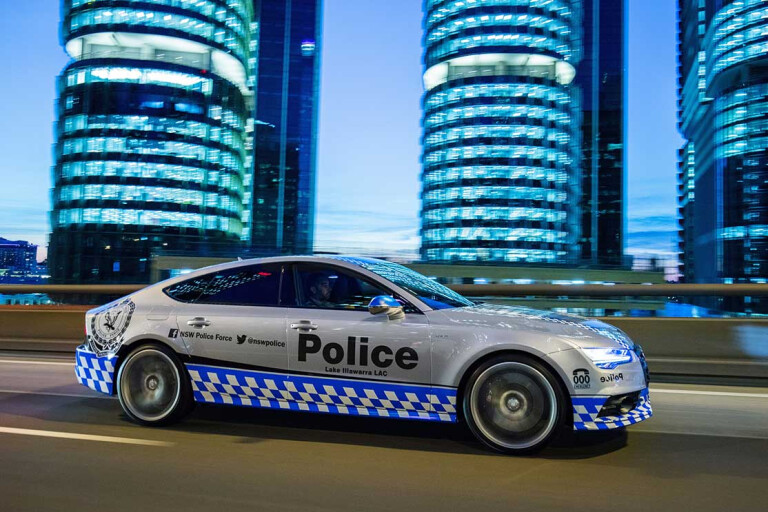 Audi S7 joins NSW Police fleet side