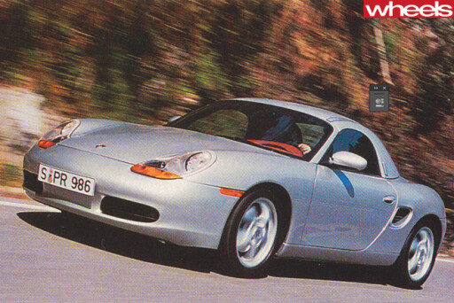 1996-Porsche -Boxster -986-driving