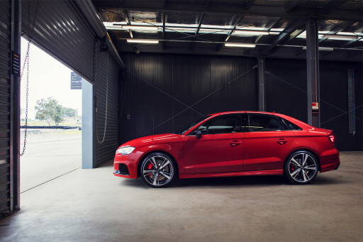 2017 Audi RS3 Sedan profile