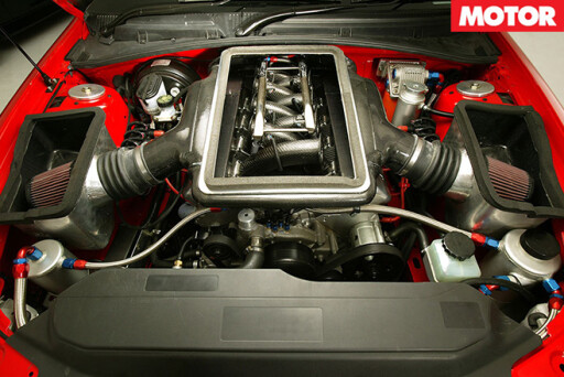 Holden Monaro HRT 427 engine