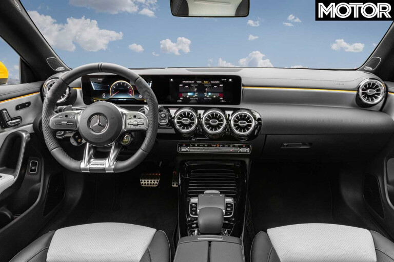2019 Mercedes AMG CLA 35 Shooting Brake Dashboard Jpg