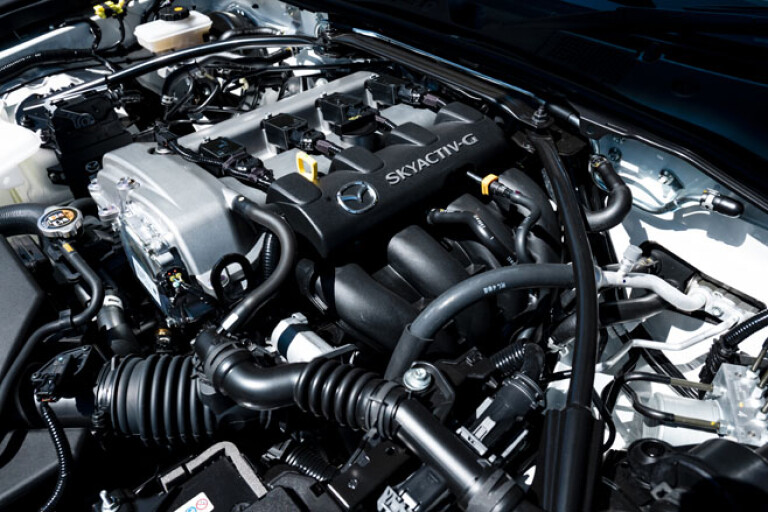 Mazda MX-5 GT RS engine