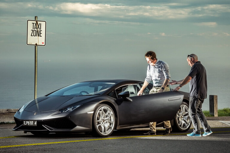 Care for a Lamborghini Huracan as your Uber? Jump in