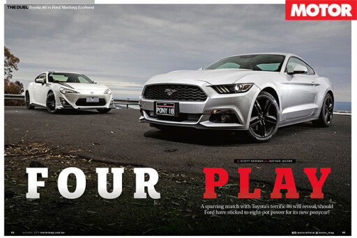 Toyota 86 vs ford mustang ecoboost