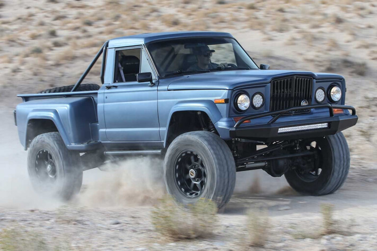 Custom Viper V10-powered Jeep J10 review