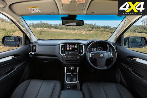Holden Colorado Z71 interior