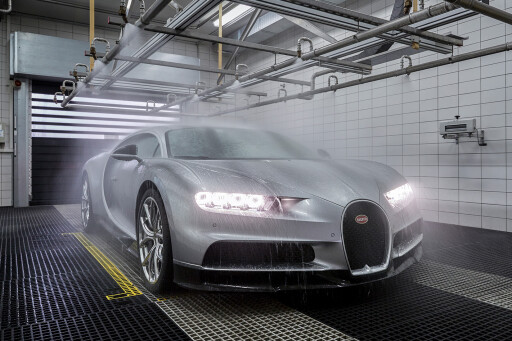 Bugatti Factory car wash