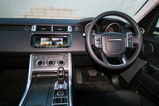 Range Rover Sport SD4 interior