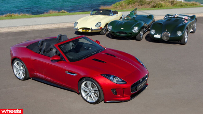 Jaguar, F-Type, historic, sporting, bloodline, Wollongong, Australia, debut, hire, fake, New York Motor Show 2013, review