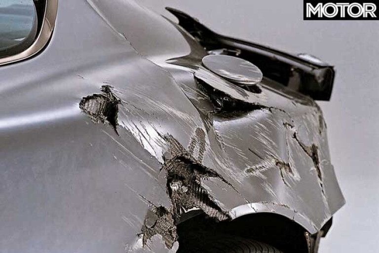 Aston Martin DBS James Bond Casino Royale Stunt Car Carbon Fibre Panel Jpg