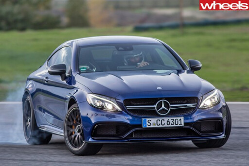 Mercedes -C63-Amg -Coupe -driving -front