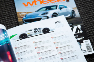 Wheels Magazine sale