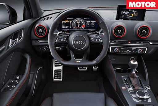 Audi rs3 sedan interior