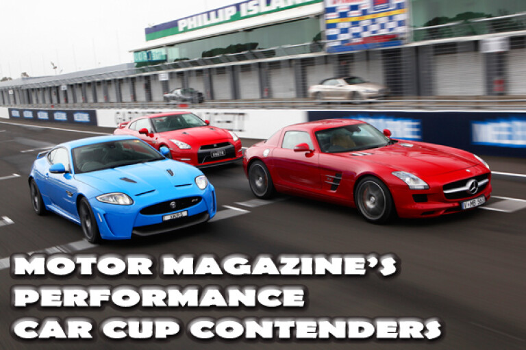 MOTOR Magazines Performance Car Cup 2011 Contenders