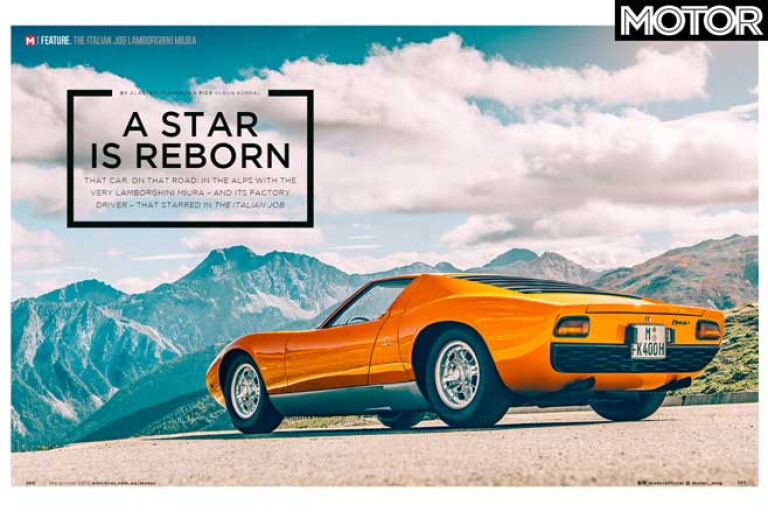 MOTOR Magazine Annual 2019 Issue The Italian Job Lamborghini Miura Driven Jpg