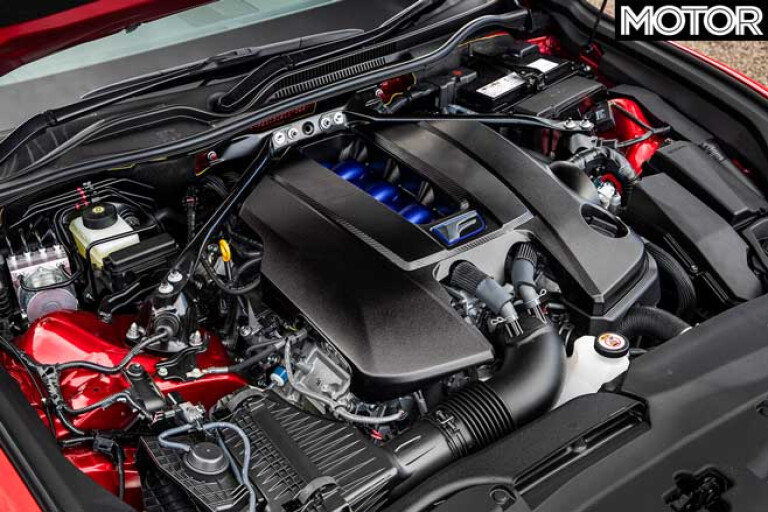 2019 Lexus RC F engine