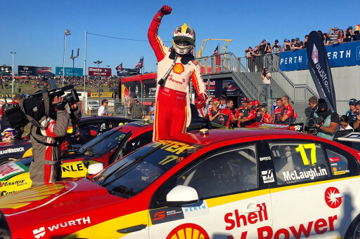 Scott McLoughlin wins the Supercars Perth Supersprint