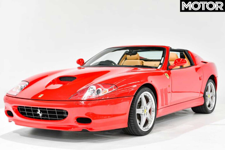 Gosford Classic Cars Auction Ferrari Superamerica Front Jpg
