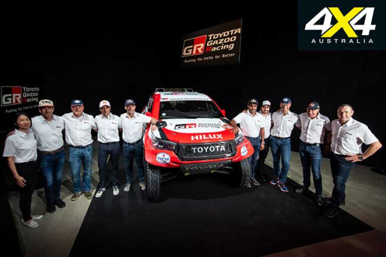 Toyota Gazoo Racing Dakar Entry Jpg