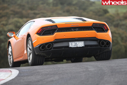 Lamborghini -Huracan -rear
