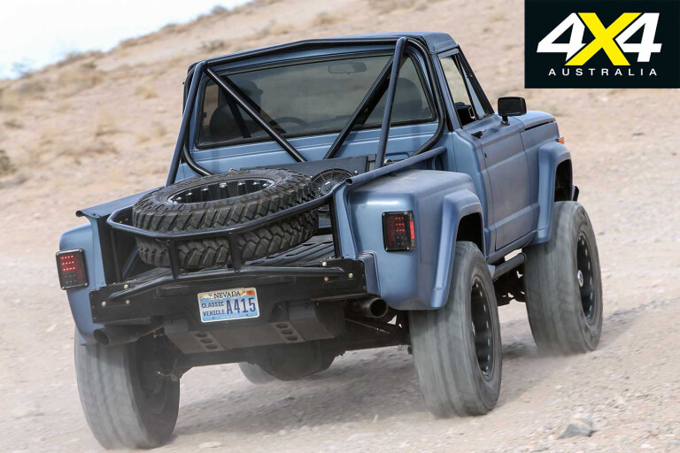 Custom Viper V 10 Powered Jeep J 10 Rear Jpg