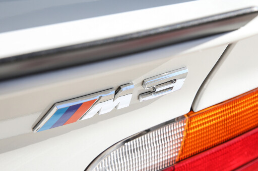 30 years of BMW M3 E36 M3R branding