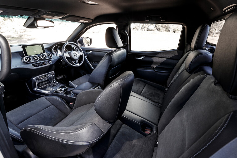 Mercedes X 250 D Interior Jpg