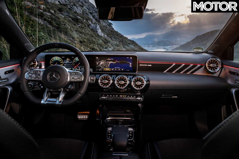 2019 Mercedes AMG A 35 Interior Jpg