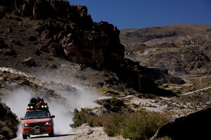 Range Rover in Bolivia