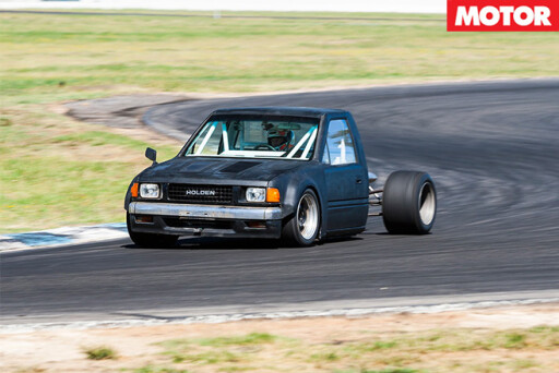 Mid -engine -Holden -Rodeo -track -monster -driving