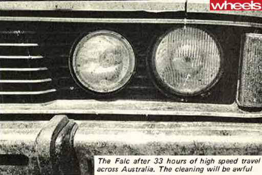 1977-Ford -Falcon -headlights -dirty