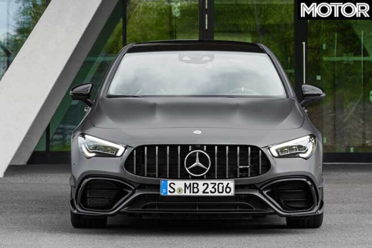 2020 Mercedes-AMG CLA45 front nose