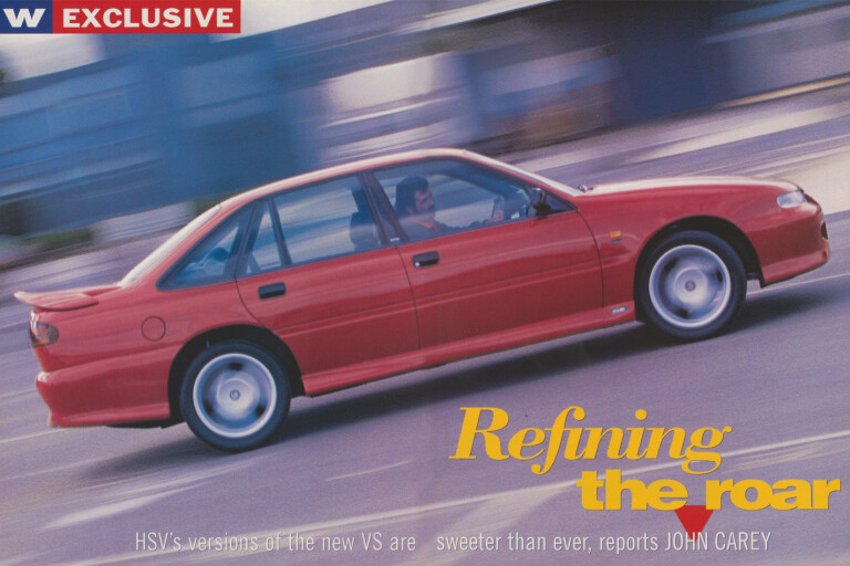 1995 Holden Commodore: Refining the roar