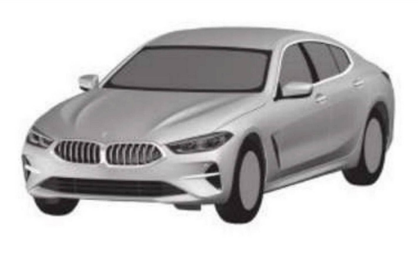 19 Bmw 8 Series Gran Coupe Leaked In Patent Image